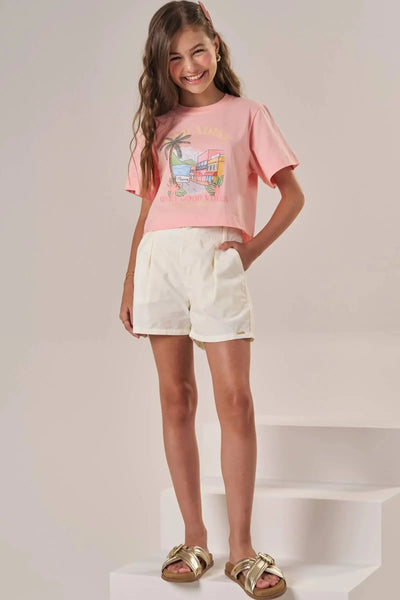 Blusa Boxy Over em Meia Malha 86375 Lilimoon Teen Menina