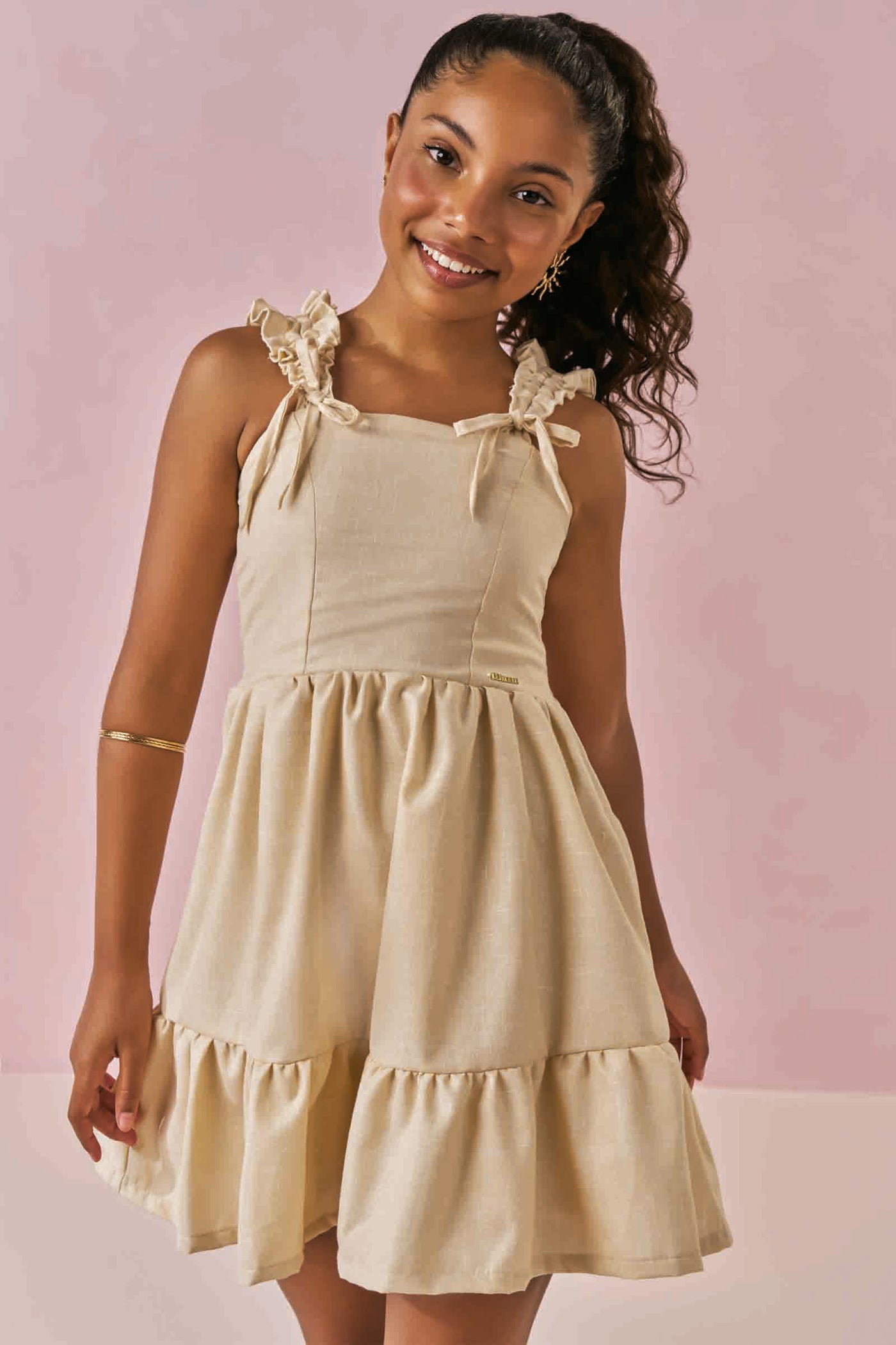 Vestido em Alfaiataria Denver 87630 Lilimoon Teen Menina