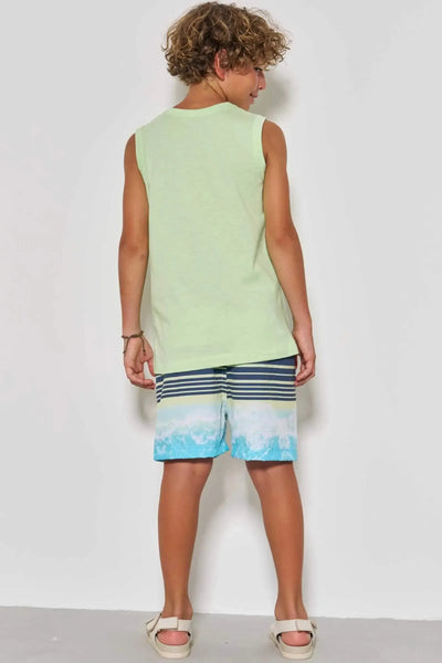 Bermuda Boxer em Nylon Ergonomic com Elastano 88769 Johnny Fox Teen Menino