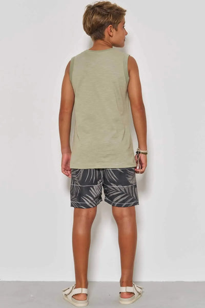 Bermuda Boxer em Nylon Ergonomic com Elastano 88772 Johnny Fox Teen Menino