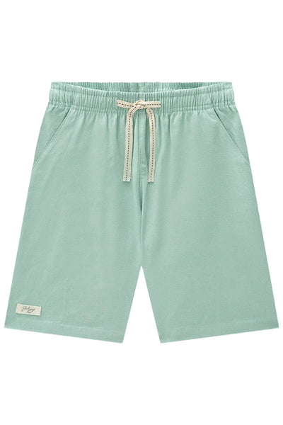 Bermuda em Linho Santorine com Elastano 86823 Johnny Fox Teen Menino