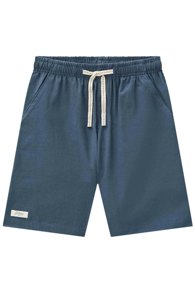 Bermuda em Linho Santorine com Elastano 86823 Johnny Fox Teen Menino