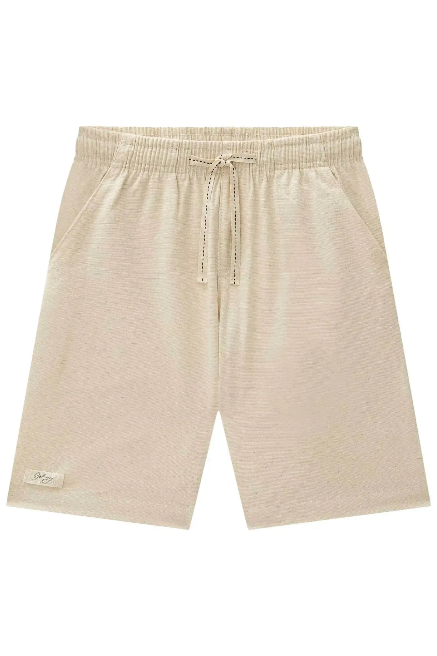 Bermuda em Linho Santorine com Elastano 86823 Johnny Fox Teen Menino
