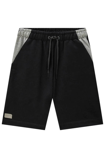 Bermuda em Moletom sem Pelúcia 87065 Johnny Fox Teen Menino