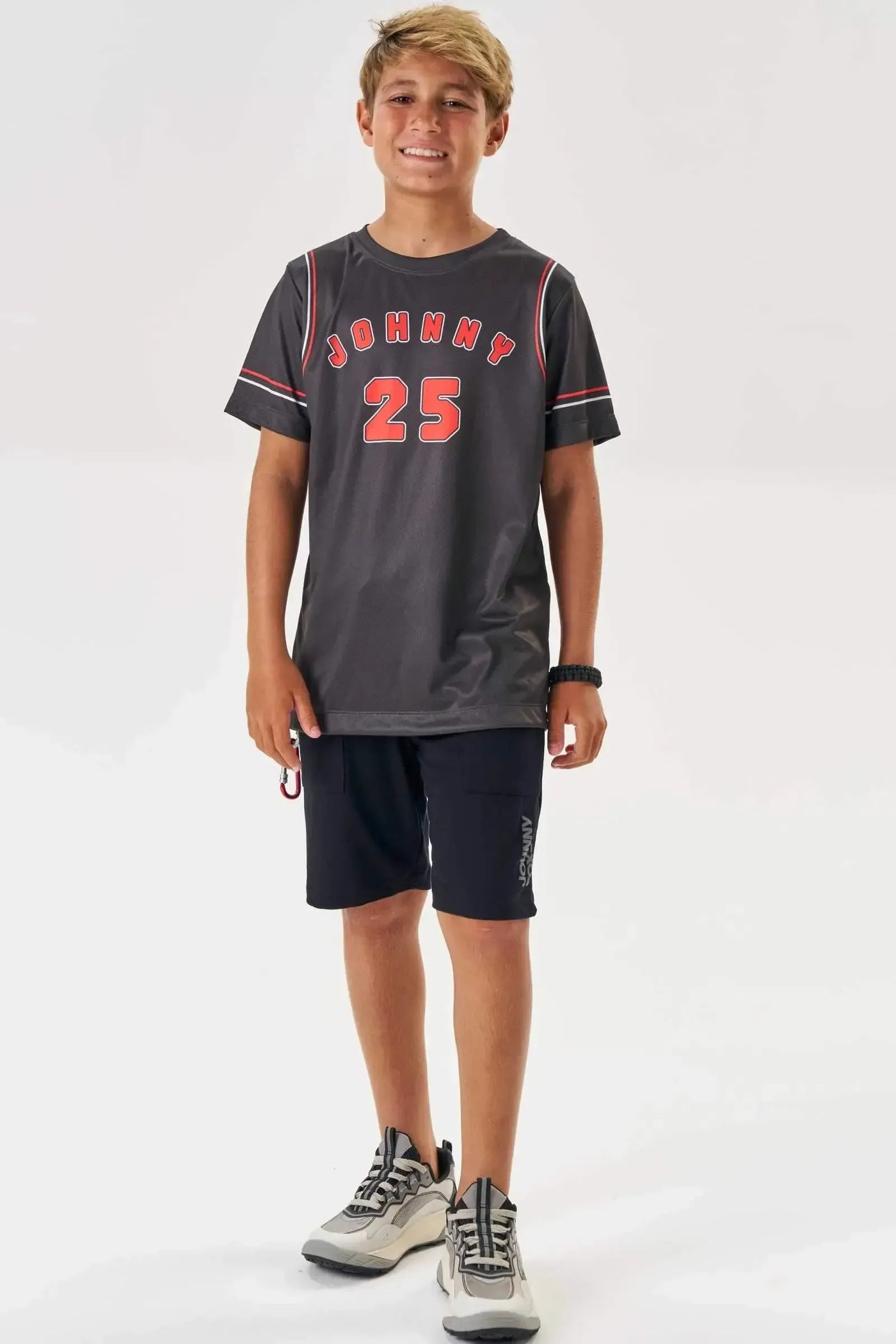 Bermuda em Molevisco com Elastano 87635 Johnny Fox Teen Menino