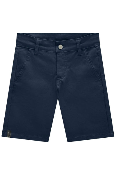 Bermuda em Sarja Girassol com Elastano 94212 Johnny Fox Teen Menino