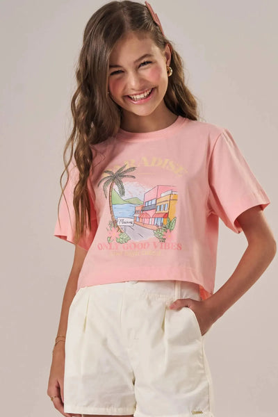 Blusa Boxy Over em Meia Malha 86375 Lilimoon Teen Menina