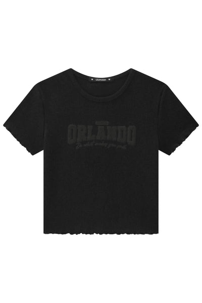 Blusa Cropped em Canelado Liz 86372 Lilimoon Teen Menina