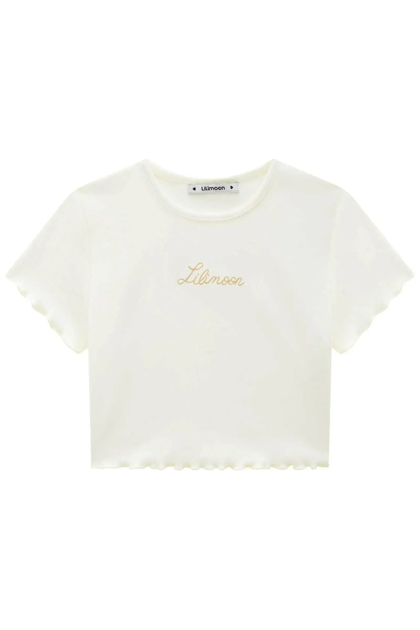 Blusa Cropped em Canelado Liz 88775 Lilimoon Teen Menina