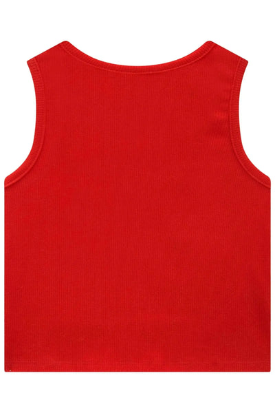 Blusa Regata Boxy em Canelado Liz 87522 Vic&Vicky Teen Menina