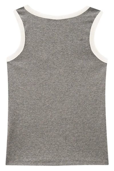 Blusa Regata em Canelado Liz 90457 Vic&Vicky Teen Menina