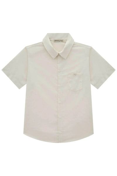 Camisa em Linho Deluxe 86845 Johnny Fox Teen Menino