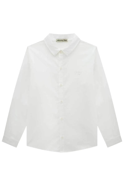 Camisa em Tricoline Mônaco com Elastano 86839 Johnny Fox Teen Menino