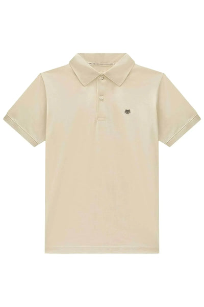 Camisa Polo em Meia Malha 86843 Johnny Fox Teen Menino