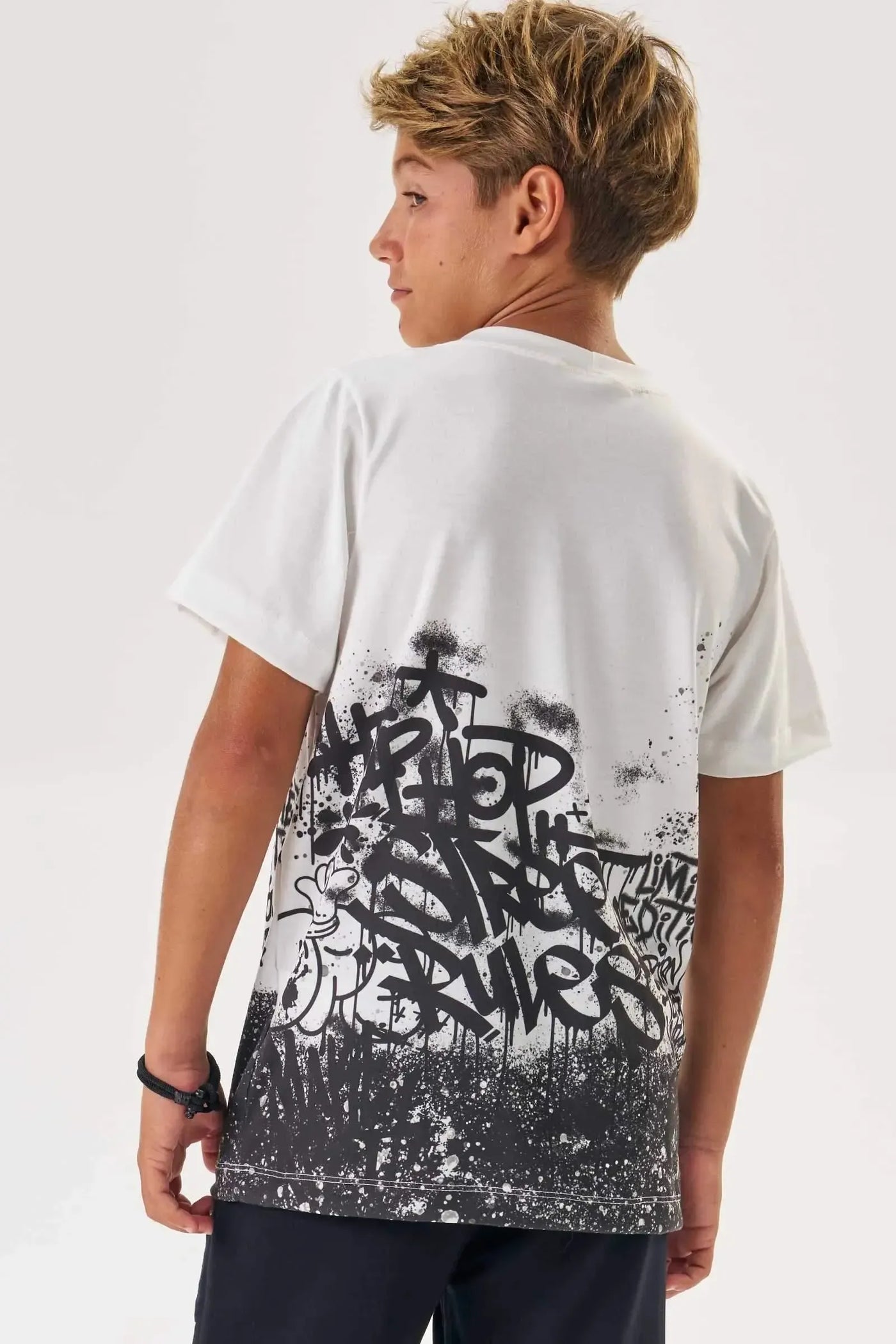 Camiseta em Malha Fresh 87627 Johnny Fox Teen Menino