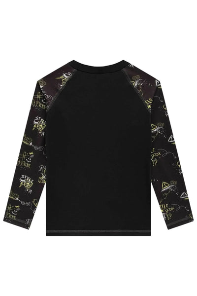 Camiseta em Malha UV Dry com Proteção UV50+ 85333 Johnny Fox Teen Menino