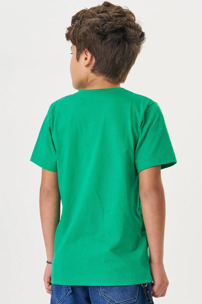 Camiseta Teen Menino em Meia Malha 82249 Johnny Fox