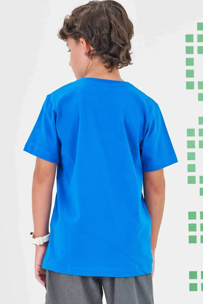 Camiseta em Meia Malha 86314 Johnny Fox Teen Menino