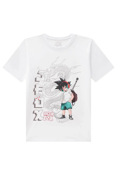 Camiseta em Meia Malha 86320 Johnny Fox Teen Menino