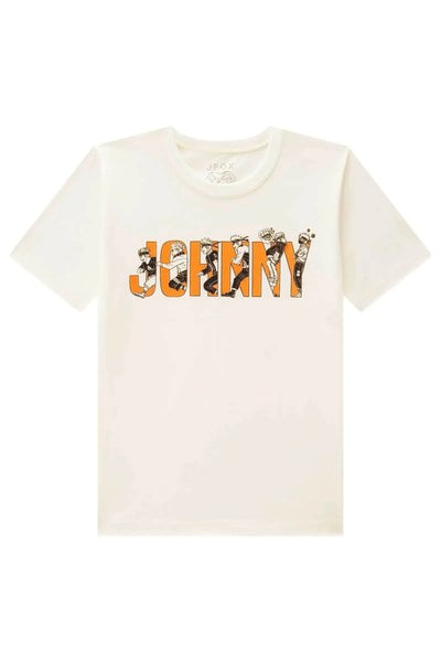 Camiseta em Meia Malha 86323 Johnny Fox Teen Menino
