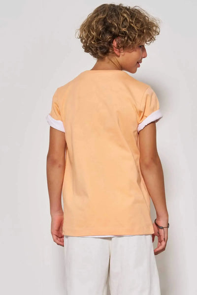 Camiseta em Meia Malha 86829 Johnny Fox Teen Menino