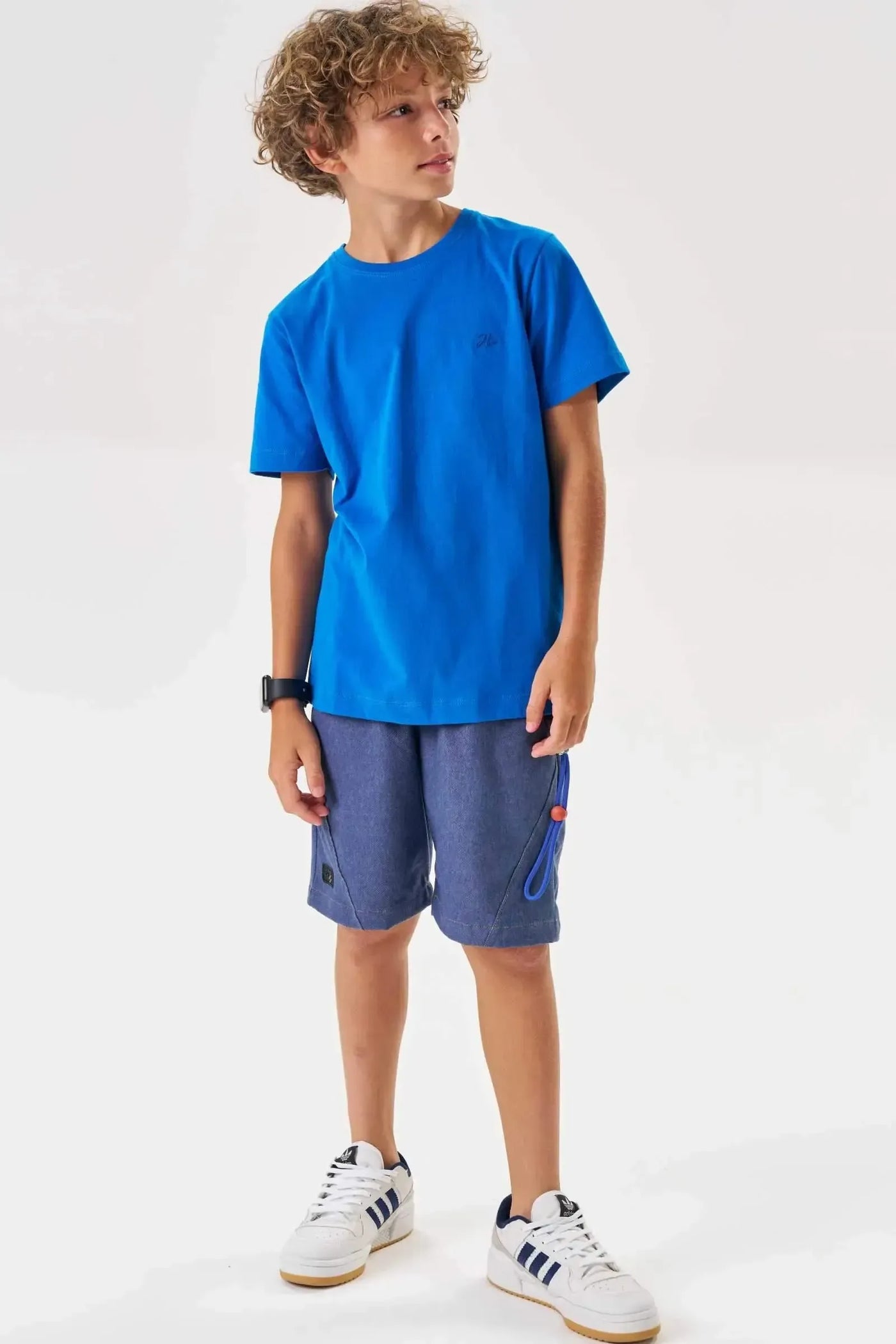 Camiseta em Meia Malha 86836 Johnny Fox Teen Menino