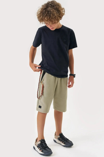 Camiseta em Meia Malha 86836 Johnny Fox Teen Menino