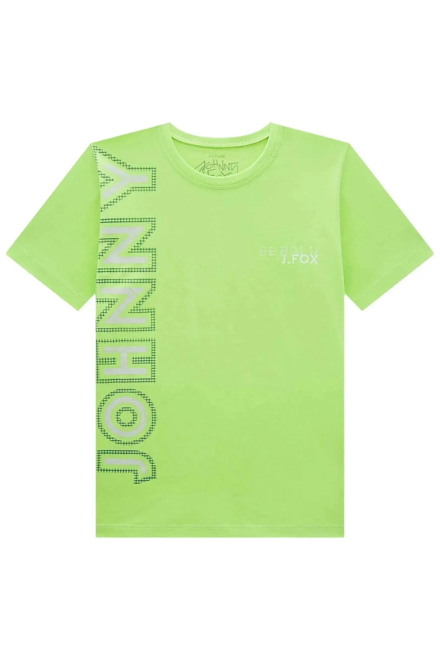 Camiseta em Meia Malha 86865 Johnny Fox Teen Menino
