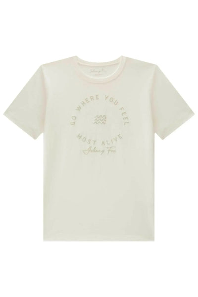 Camiseta em Meia Malha Flamê 86830 Johnny Fox Teen Menino