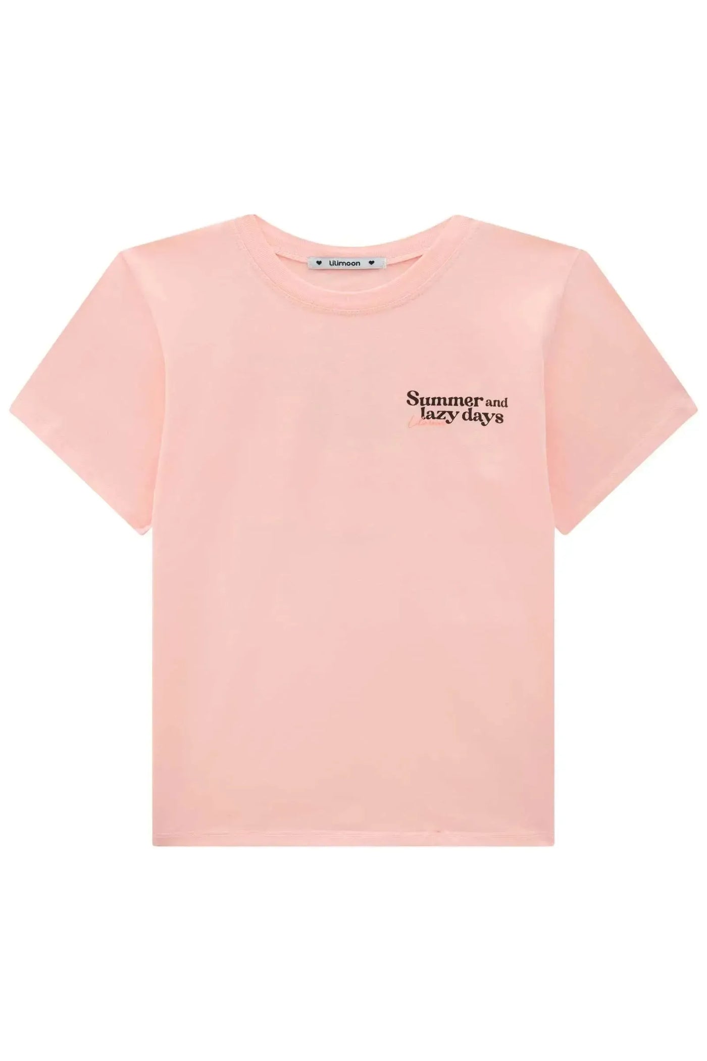 Camiseta Over em Meia Malha 86358 Lilimoon Teen Menina