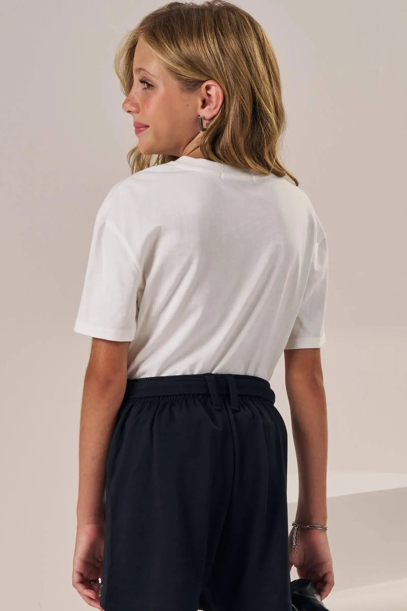 Camiseta Over em Meia Malha 89017 Lilimoon Teen Menina