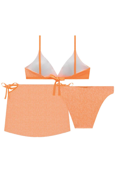 Conjunto de Biquíni com Saída de Praia em Malha Uv Dry 50+ 78407 Lilimoon