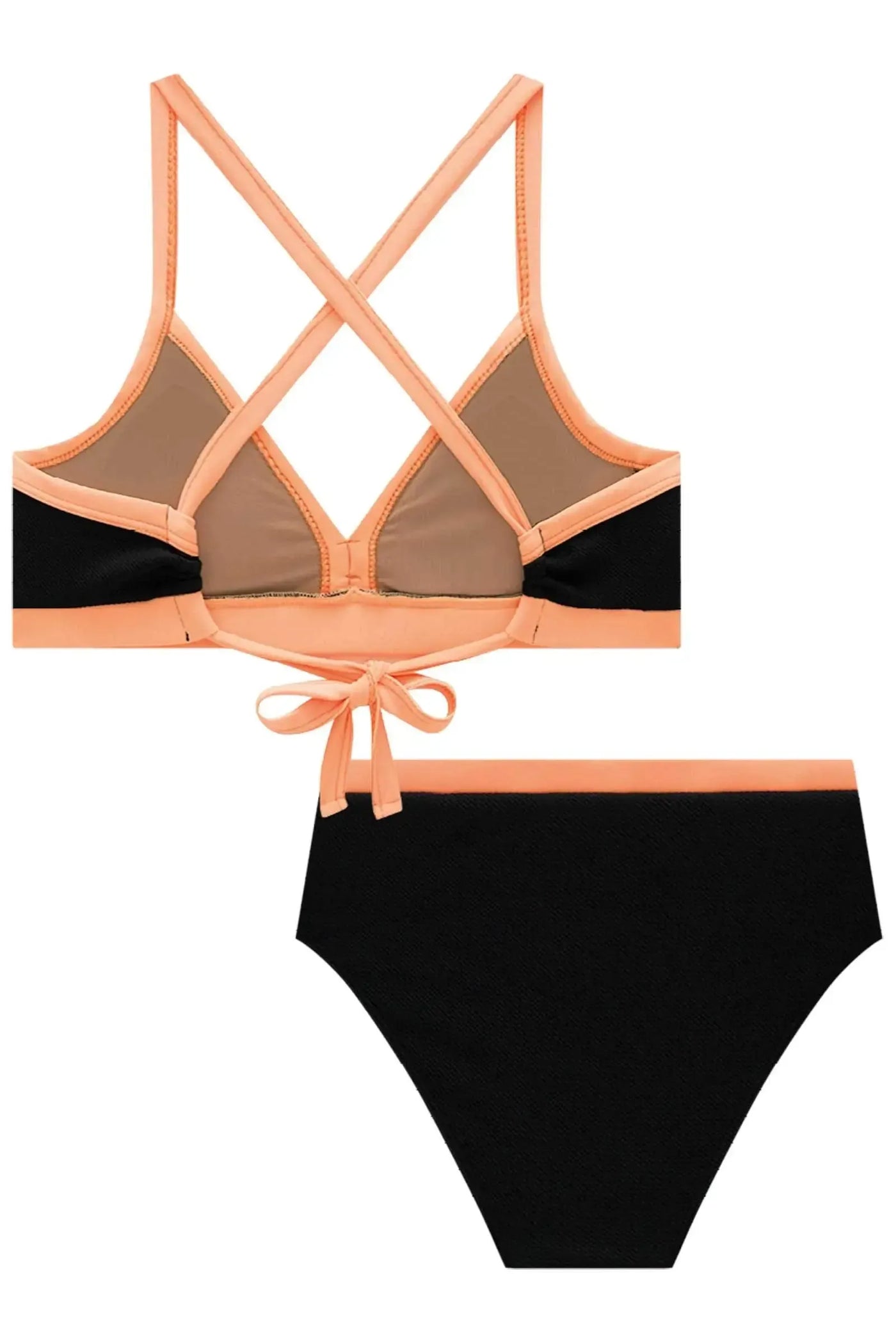 Conjunto de Biquini em Malha Jacquard Catarina UV 50+ 87968 Vic&Vicky Teen Menina