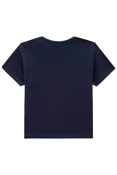 Conjunto Bebê Menino de Camiseta em Meia Malha e Bermuda em Nylon Ergonomic com Elastano 81648 Johnny Fox