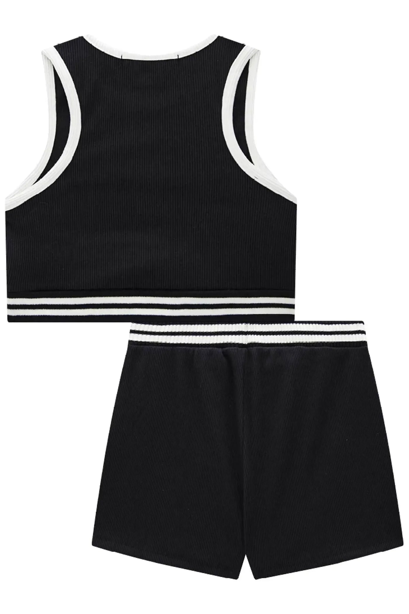 Conjunto de Top Cropped e Short Saia em Soft Line 87504 Lilimoon Teen Menina