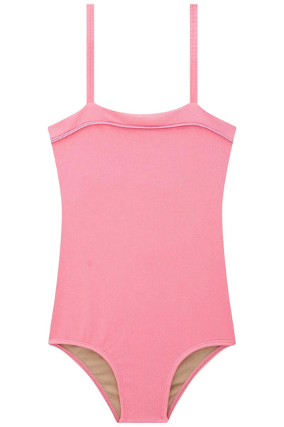 Maiô em Malha Jacquard Catarina com Proteção UV 50+ 87962 Lilimoon Teen Menina