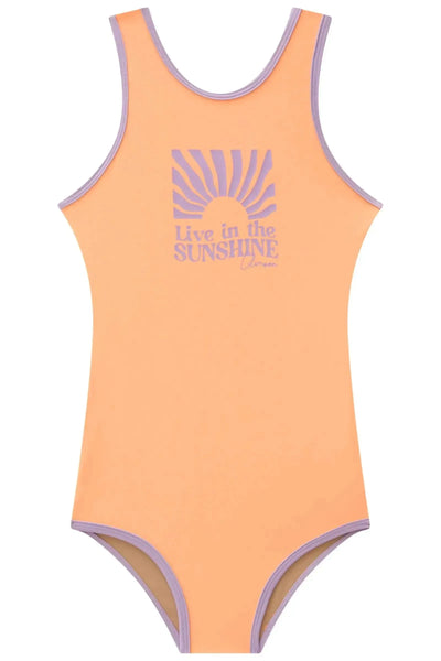 Maiô em Malha Poliamida com Proteção UV 50+ 88783 Lilimoon Teen Menina