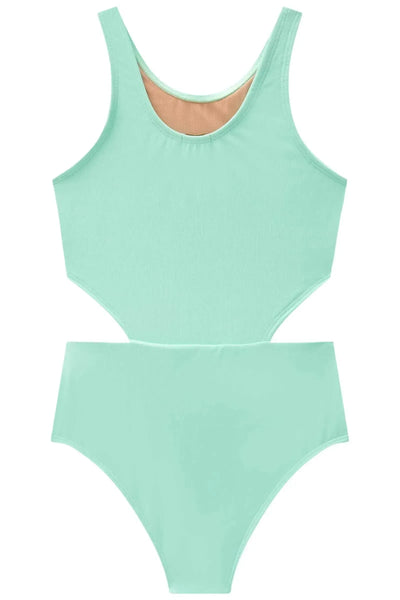 Maiô em Malha Poliamida UV 50+ 87892 Vic&Vicky Teen Menina