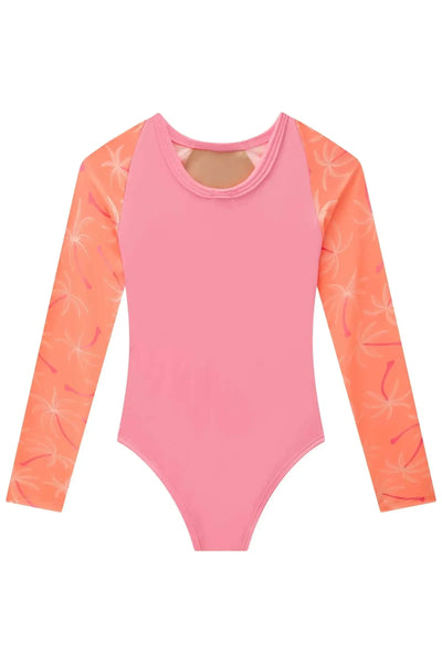 Maiô Manga Longa em Malha UV 50+ 88648 Vic&Vicky Teen Menina