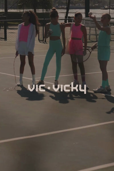 Calça Legging em Malha Poliamida UV 50+ 84387 Vic&Vicky Teen Menina