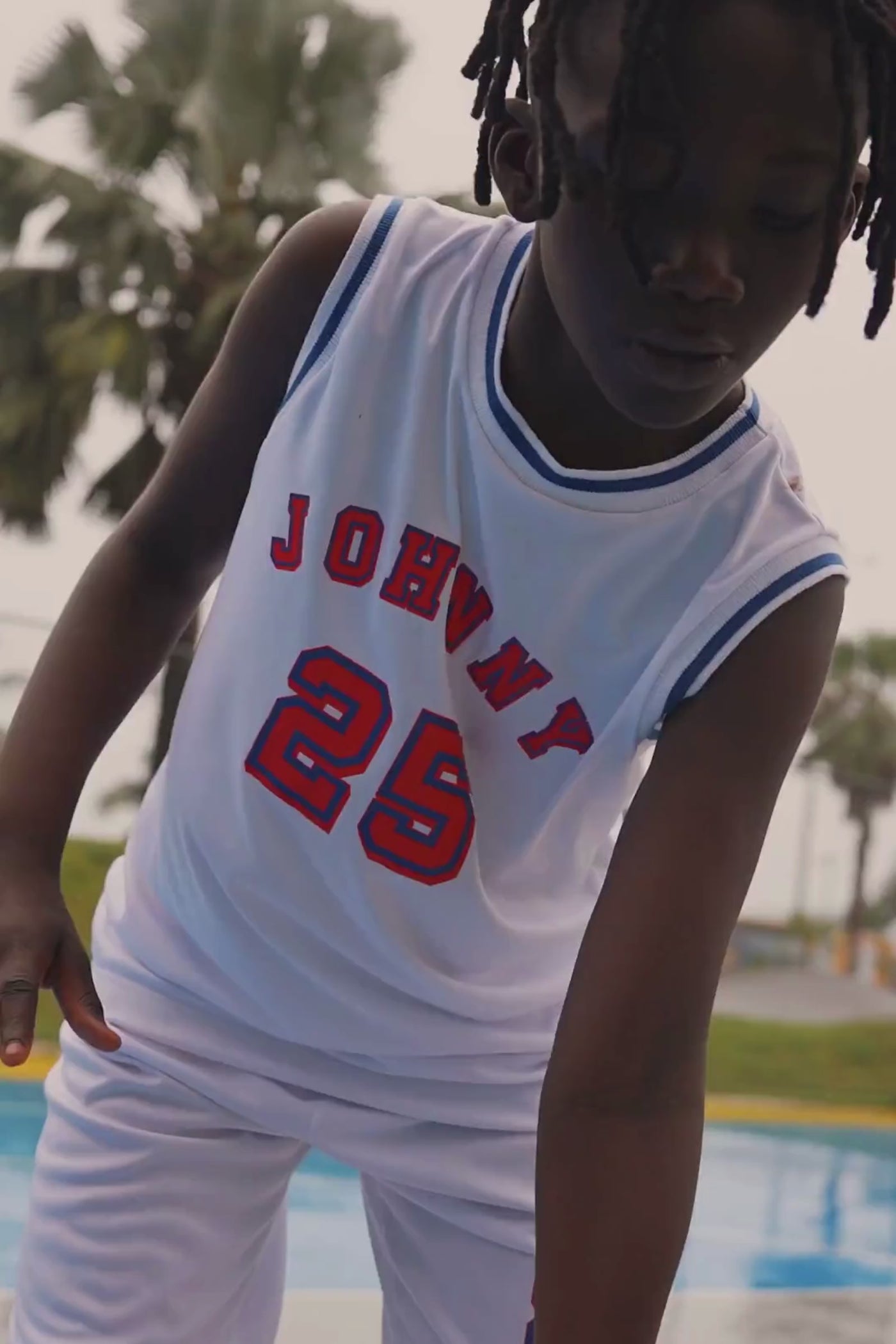 Conjunto de Regata e Bermuda em Malha Dry Sports 85689 Johnny Fox Teen Menino