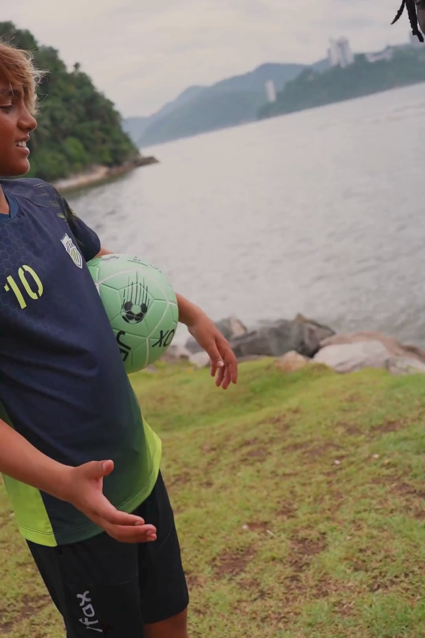 Camiseta em Malha Space Green 85641 Johnny Fox Teen Menino