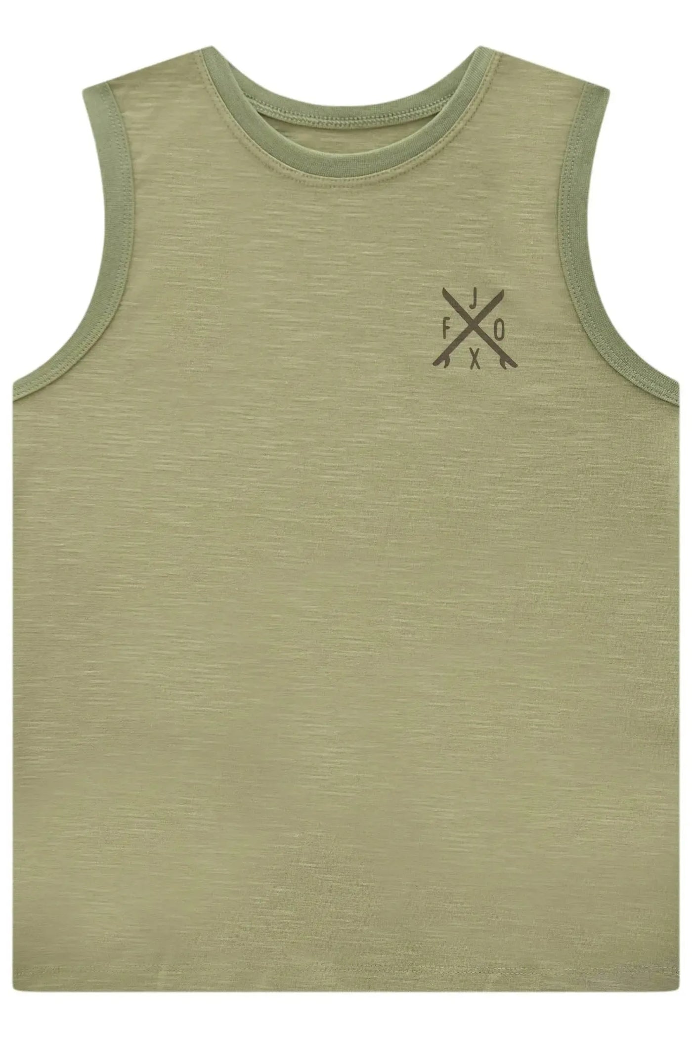 Regata em Meia Malha Flamê 86832 Johnny Fox Teen Menino