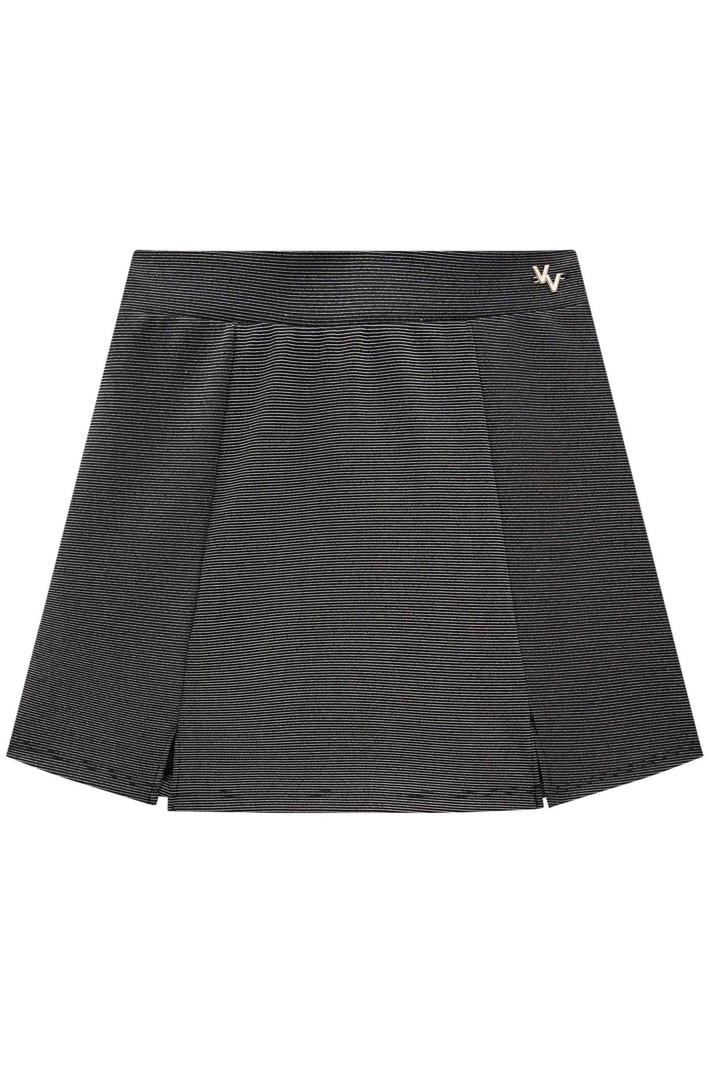 Saia em Malha Brilho Glamour com Shorts Embutido 77150 Vic&Vicky