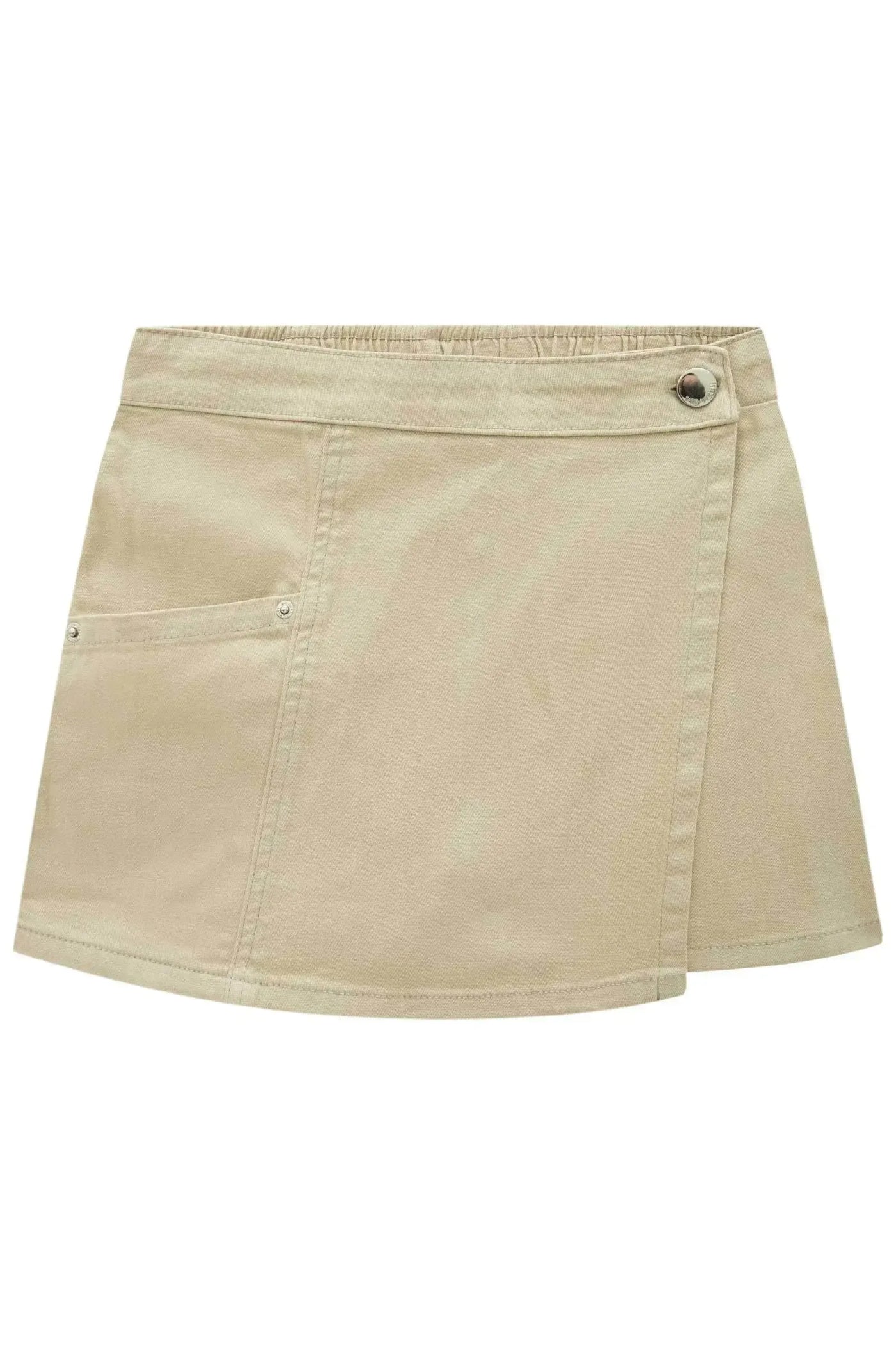 Short Saia em Sarja com Elastano 87508 Vic&Vicky Teen Menina
