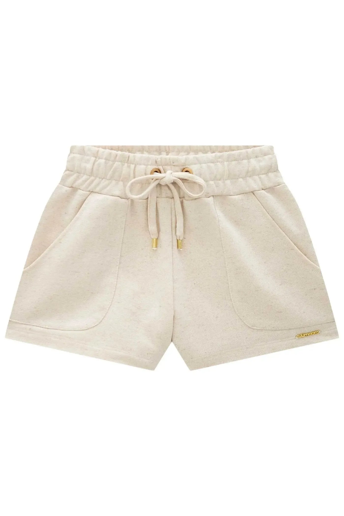 Shorts em Moletom sem Pelúcia 86545 Lilimoon Teen Menina