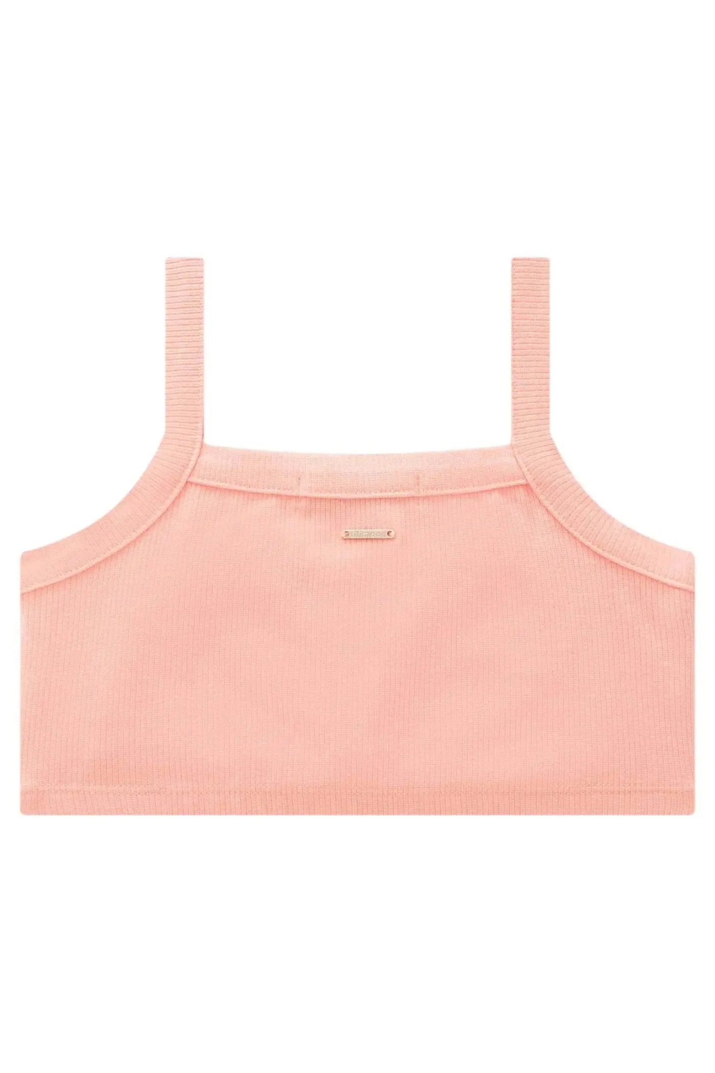 Top Cropped com Bojo em Canelado Liz 86348 Lilimoon Teen Menina