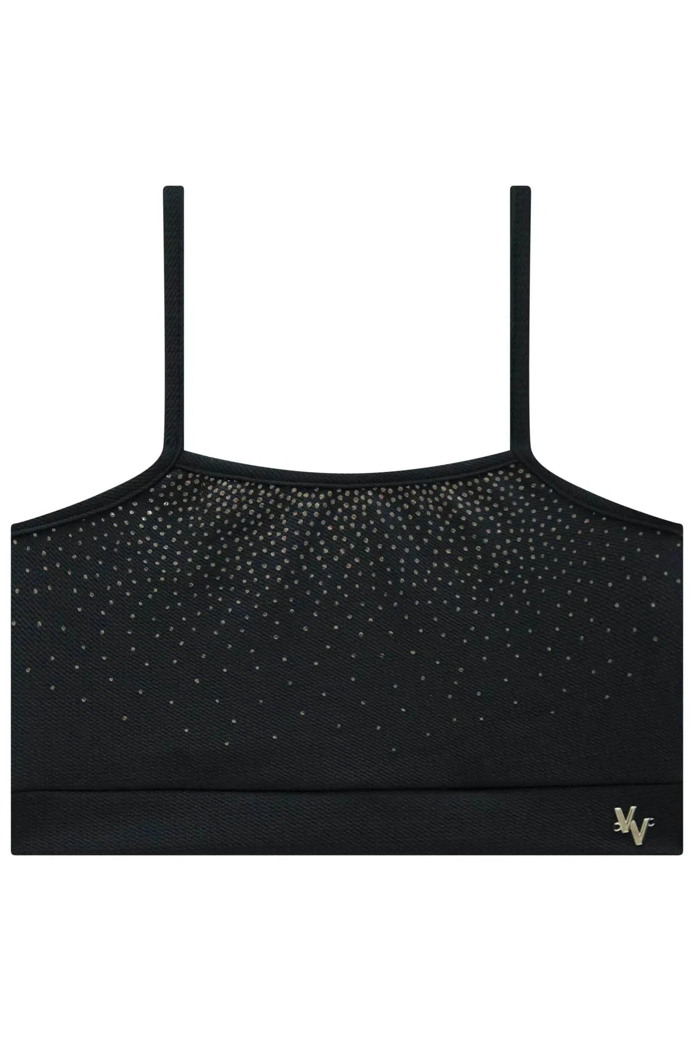 Top Cropped em Malha Jacquard Catarina 86919 Vic&Vicky Teen Menina