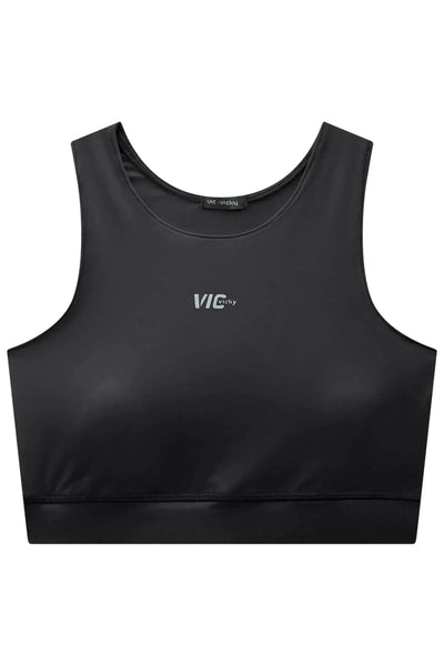 Top Cropped em Malha UV 50+ com Bojo 86889 Vic&Vicky Teen Menina