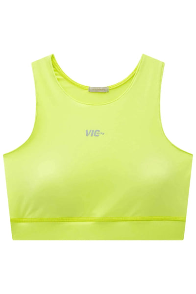 Top Cropped em Malha UV 50+ com Bojo 86889 Vic&Vicky Teen Menina